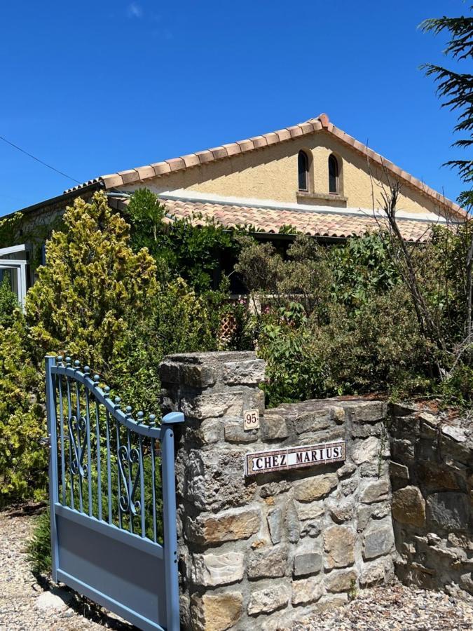 Chez Marius Villa Lagorce  Eksteriør billede